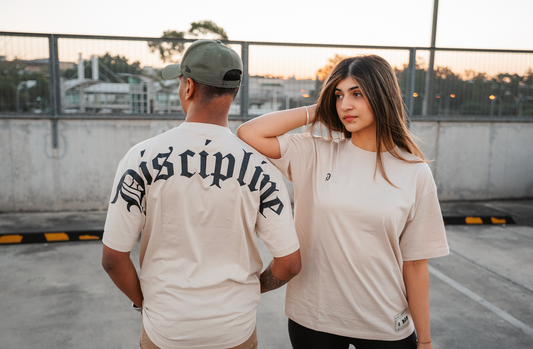 Signature Oversized T-Shirt - Sand Beige